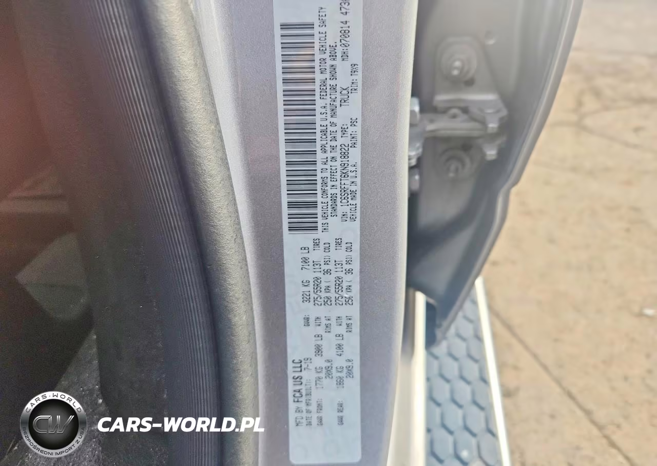 2019 Ram 1500 Big Horn-Lone Star VIN:1C6SRFFT6KN918822 - 12