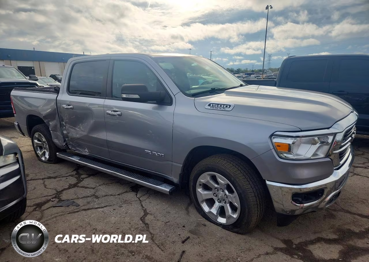 2019 Ram 1500 Big Horn-Lone Star VIN:1C6SRFFT6KN918822 - 4