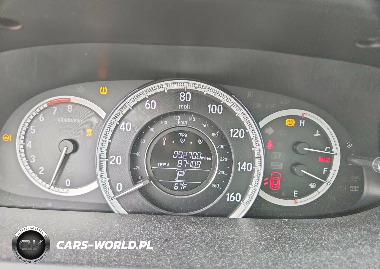 2016 Honda Accord Ex VIN:1HGCR2F72GA033901 - 9