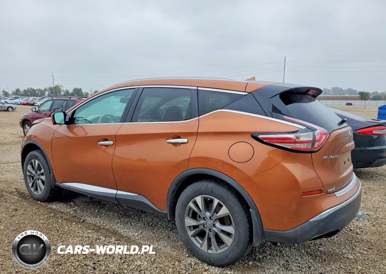 2015 Nissan Murano Sl VIN:5N1AZ2MH9FN286475 - 2