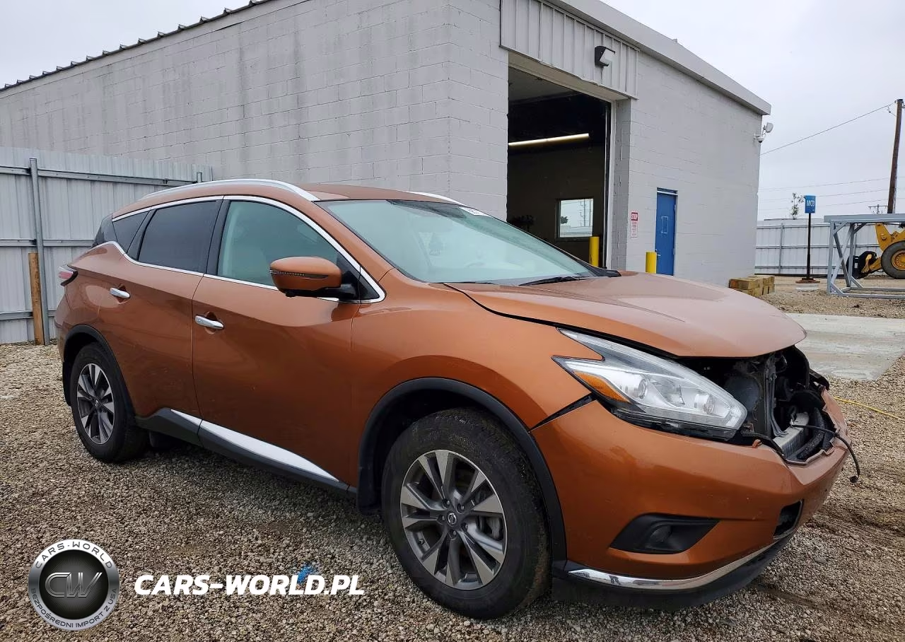 2015 Nissan Murano Sl VIN:5N1AZ2MH9FN286475 - 4