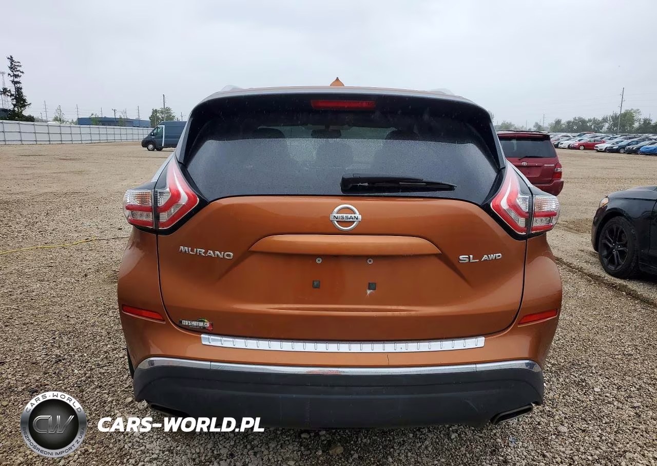 2015 Nissan Murano Sl VIN:5N1AZ2MH9FN286475 - 6