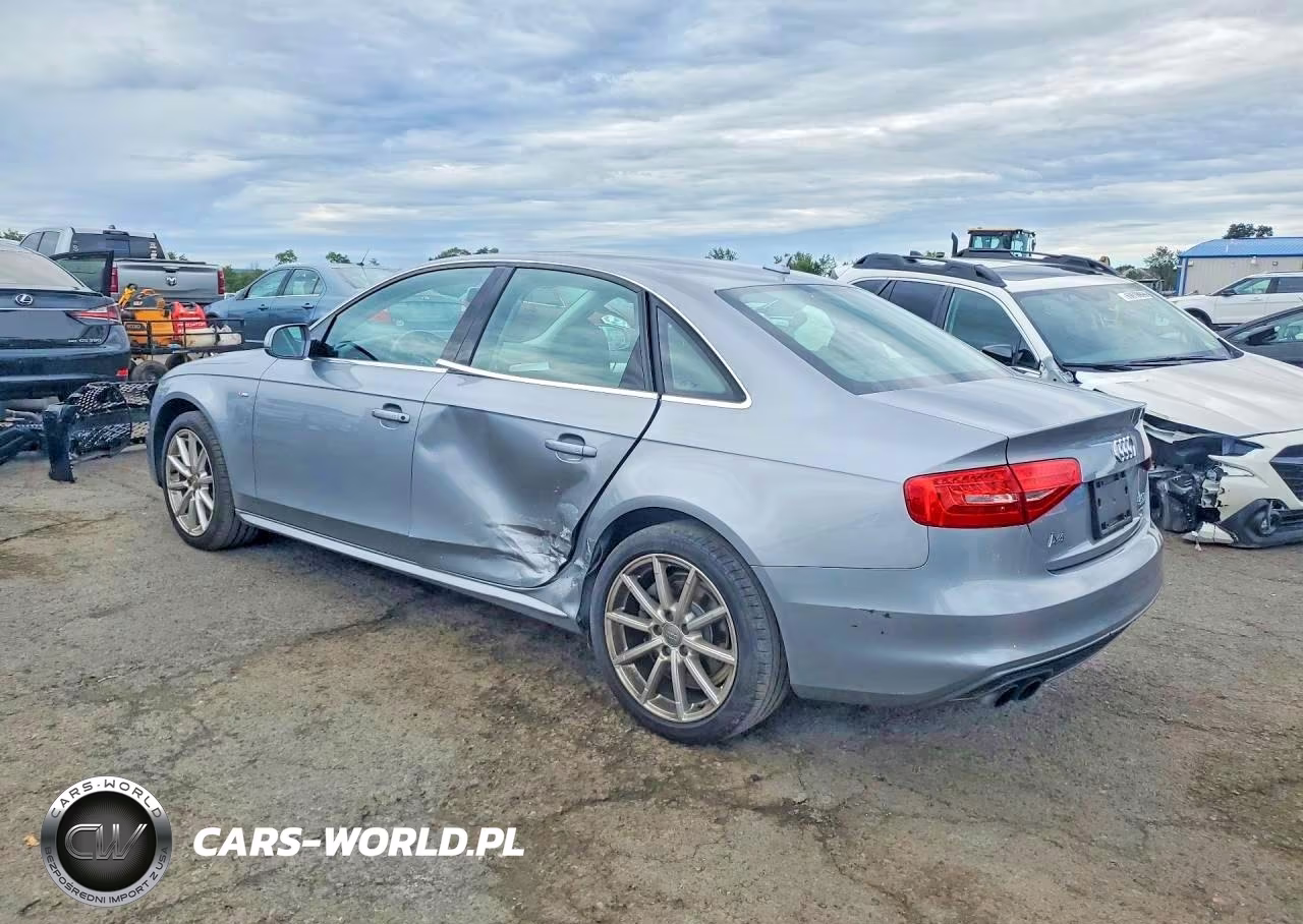 2015 Audi A4 Premium VIN:WAUBFAFLXFN025382 - 2