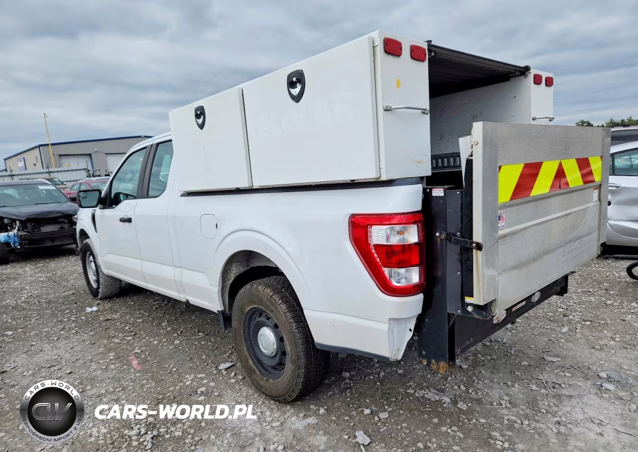 2021 Ford F150 Super Cab VIN:1FTEX1C88MKE94367 - 2