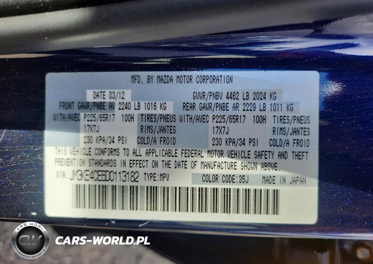 2013 Mazda Cx-5 Touring VIN:JM3KE4CE6D0113182 - 13