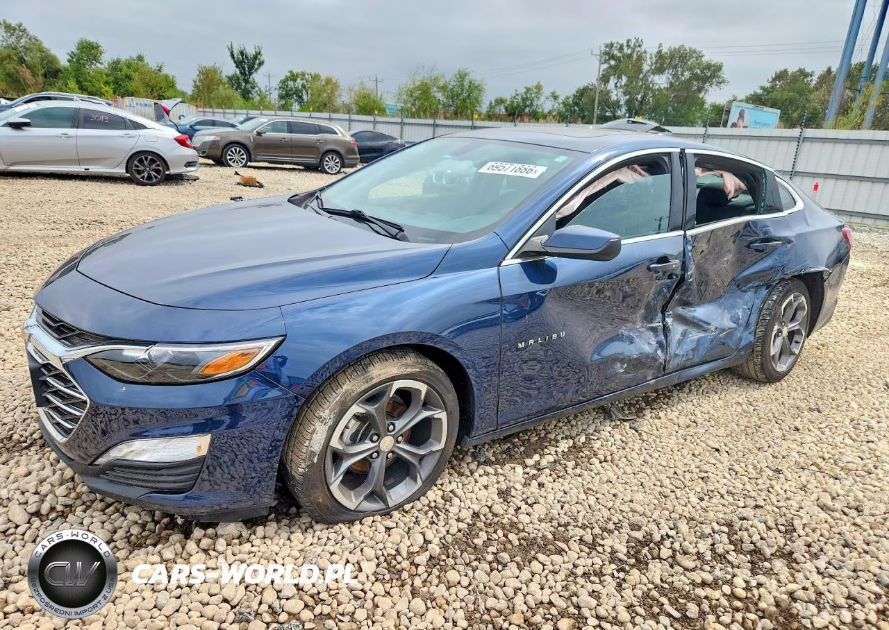 2022 Chevrolet Malibu Lt VIN:1G1ZD5STXNF153711 - 1