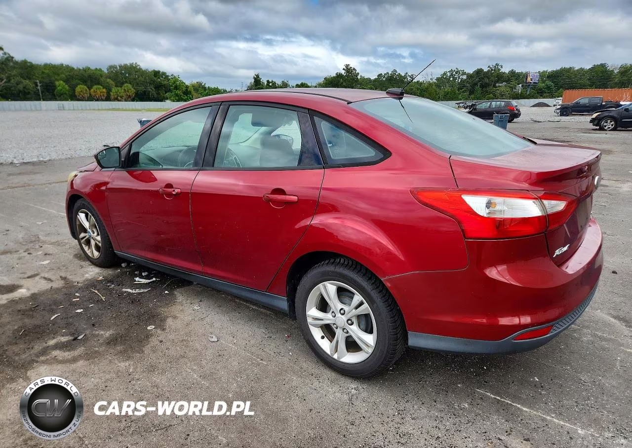 2013 Ford Focus Se VIN:1FADP3F25DL237455 - 2