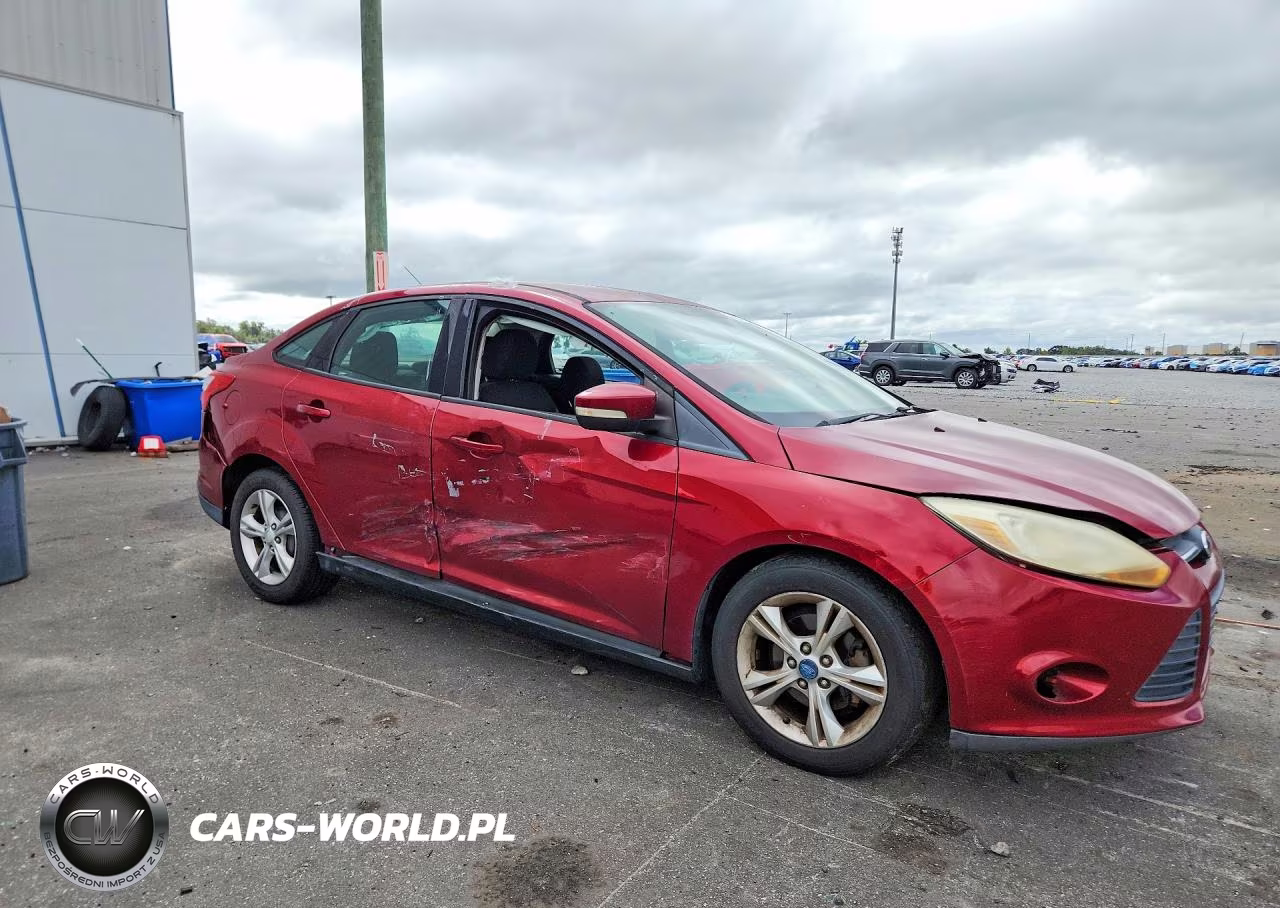 2013 Ford Focus Se VIN:1FADP3F25DL237455 - 4