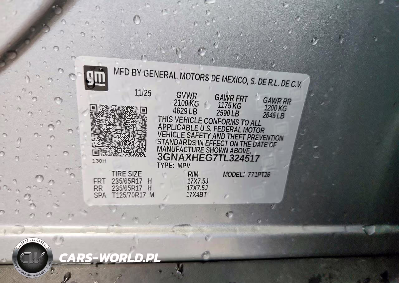 2026 Chevrolet Equinox Lt VIN:3GNAXHEG7TL324517 - 13