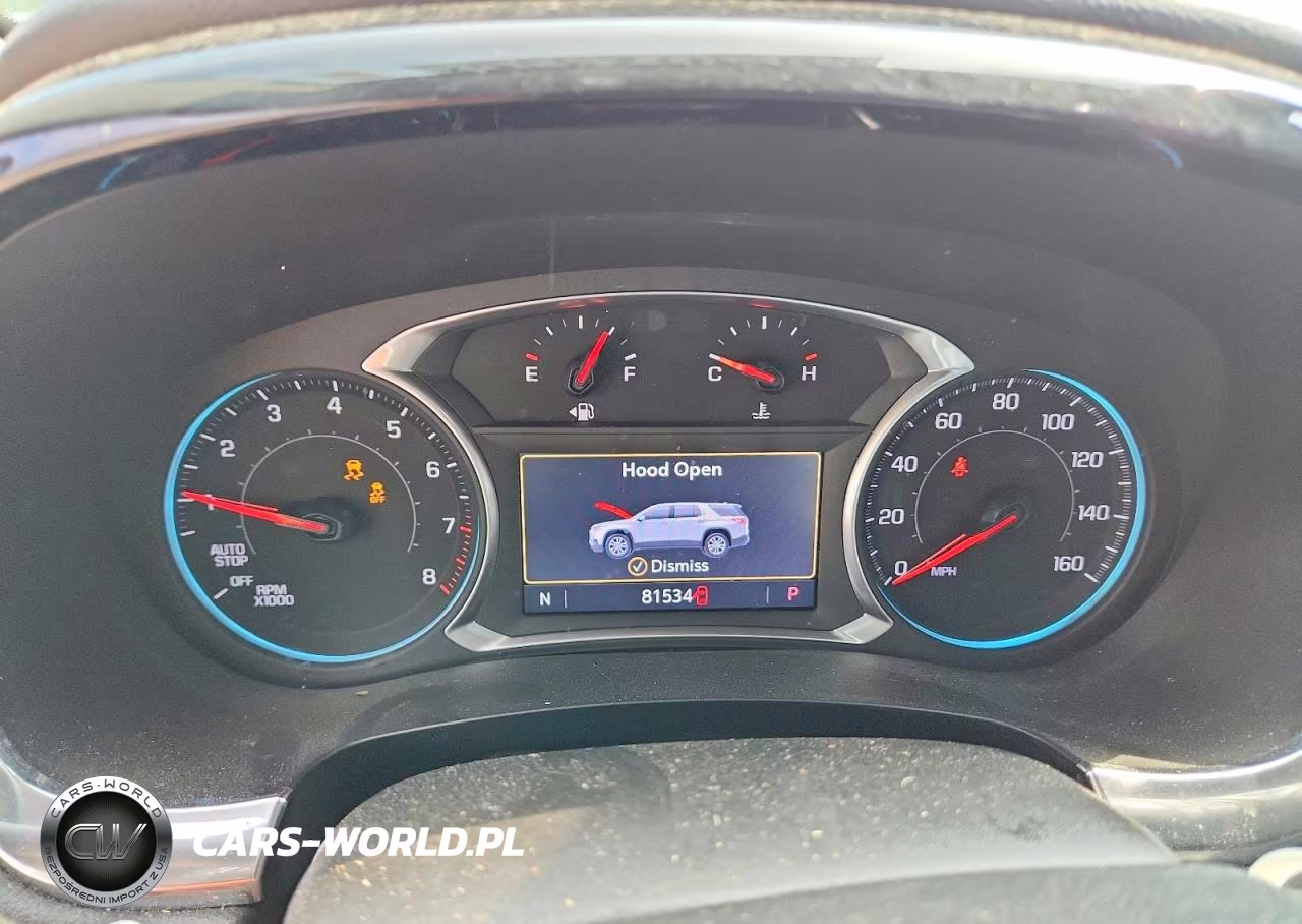 2021 Chevrolet Traverse Lt VIN:1GNERGKW1MJ261618 - 9