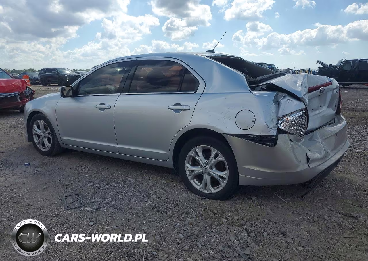 2012 Ford Fusion Se VIN:3FAHP0HA2CR332172 - 2