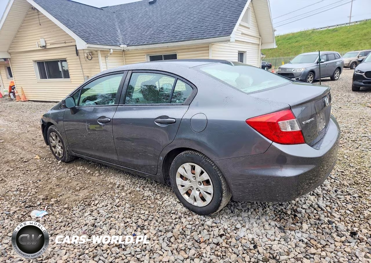 2012 Honda Civic Lx VIN:19XFB2F53CE048767 - 2