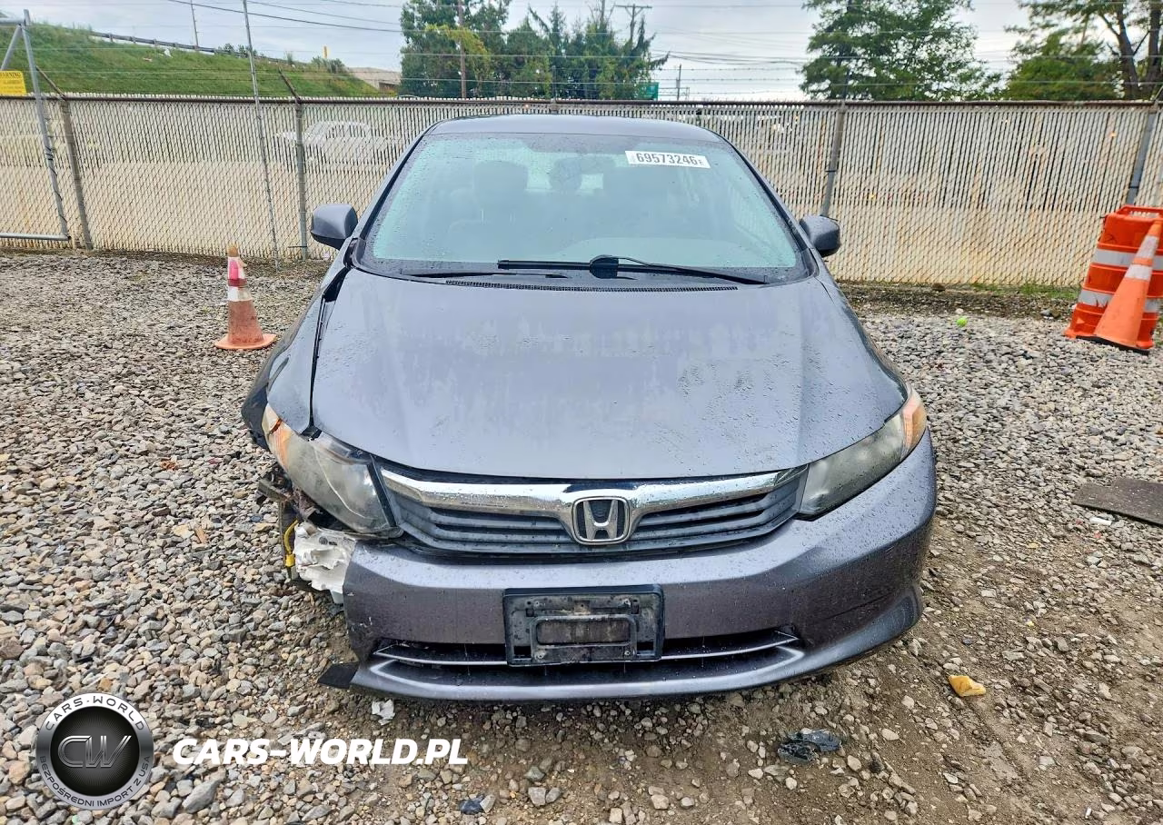 2012 Honda Civic Lx VIN:19XFB2F53CE048767 - 5