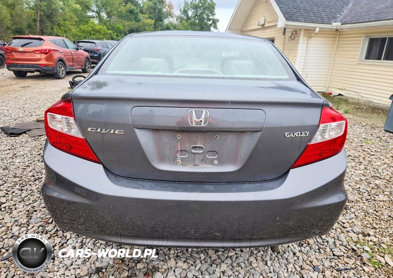 2012 Honda Civic Lx VIN:19XFB2F53CE048767 - 6
