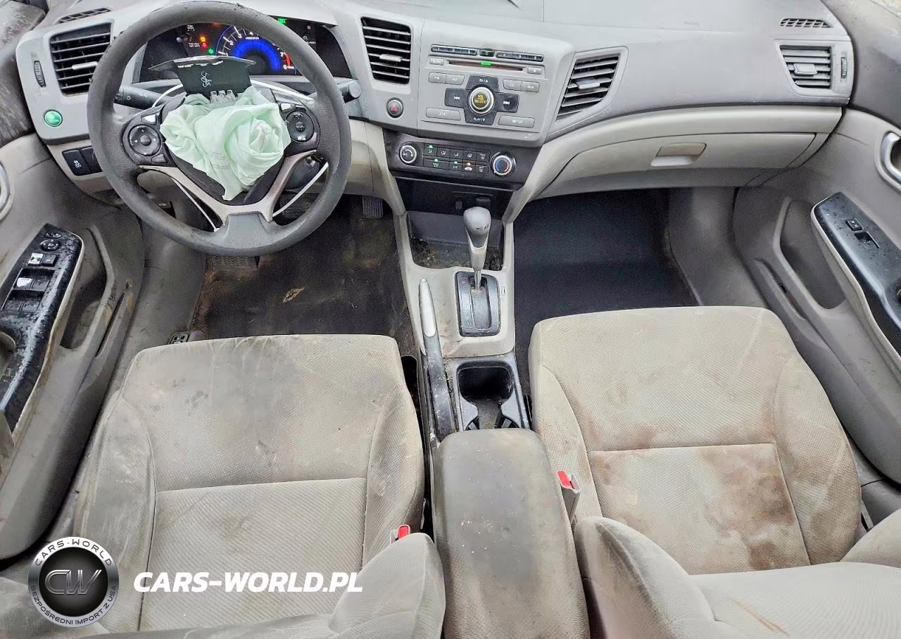 2012 Honda Civic Lx VIN:19XFB2F53CE048767 - 8