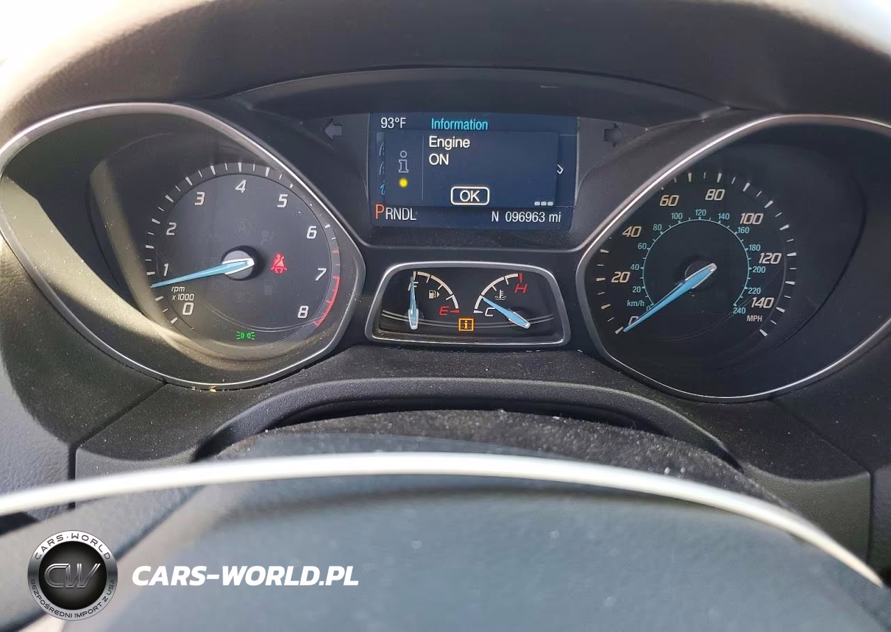 2014 Ford Focus Se VIN:1FADP3F24EL272487 - 9