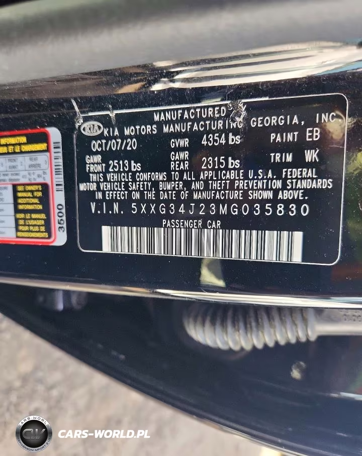2021 Kia K5 Ex VIN:5XXG34J23MG035830 - 12