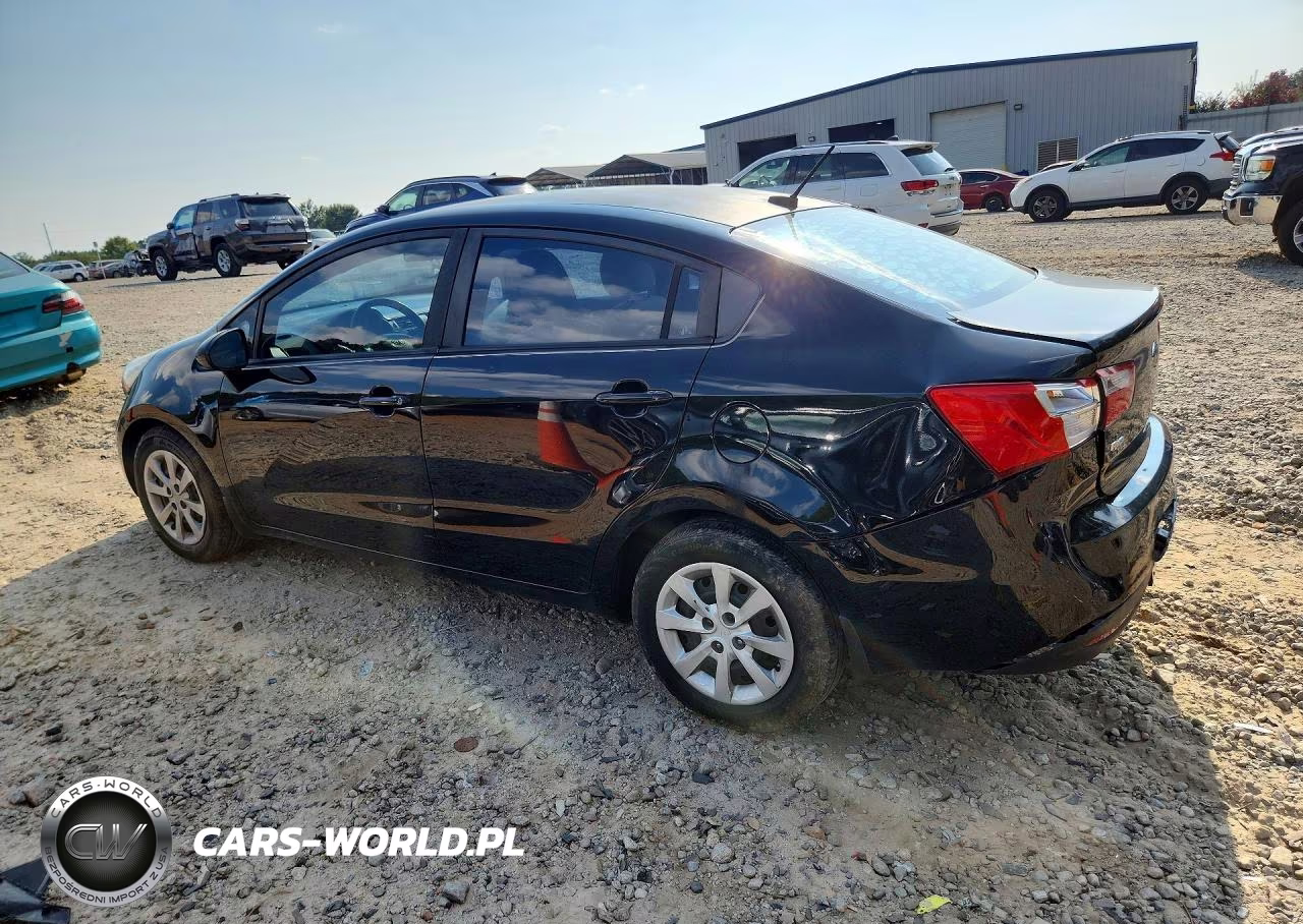 2013 Kia Rio Lx VIN:KNADM4A37D6124689 - 2