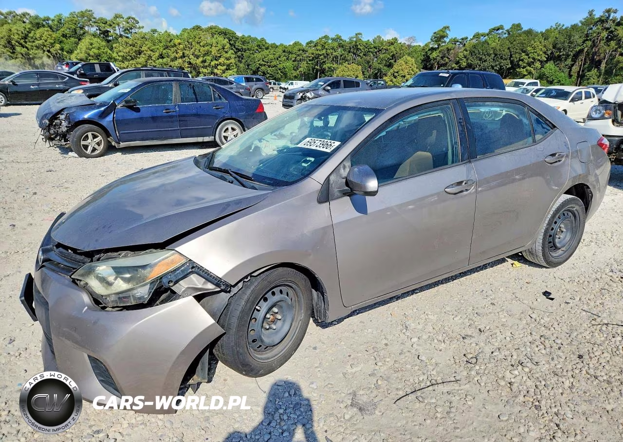 2014 Toyota Corolla Le VIN:5YFBURHE5EP070267 - 1