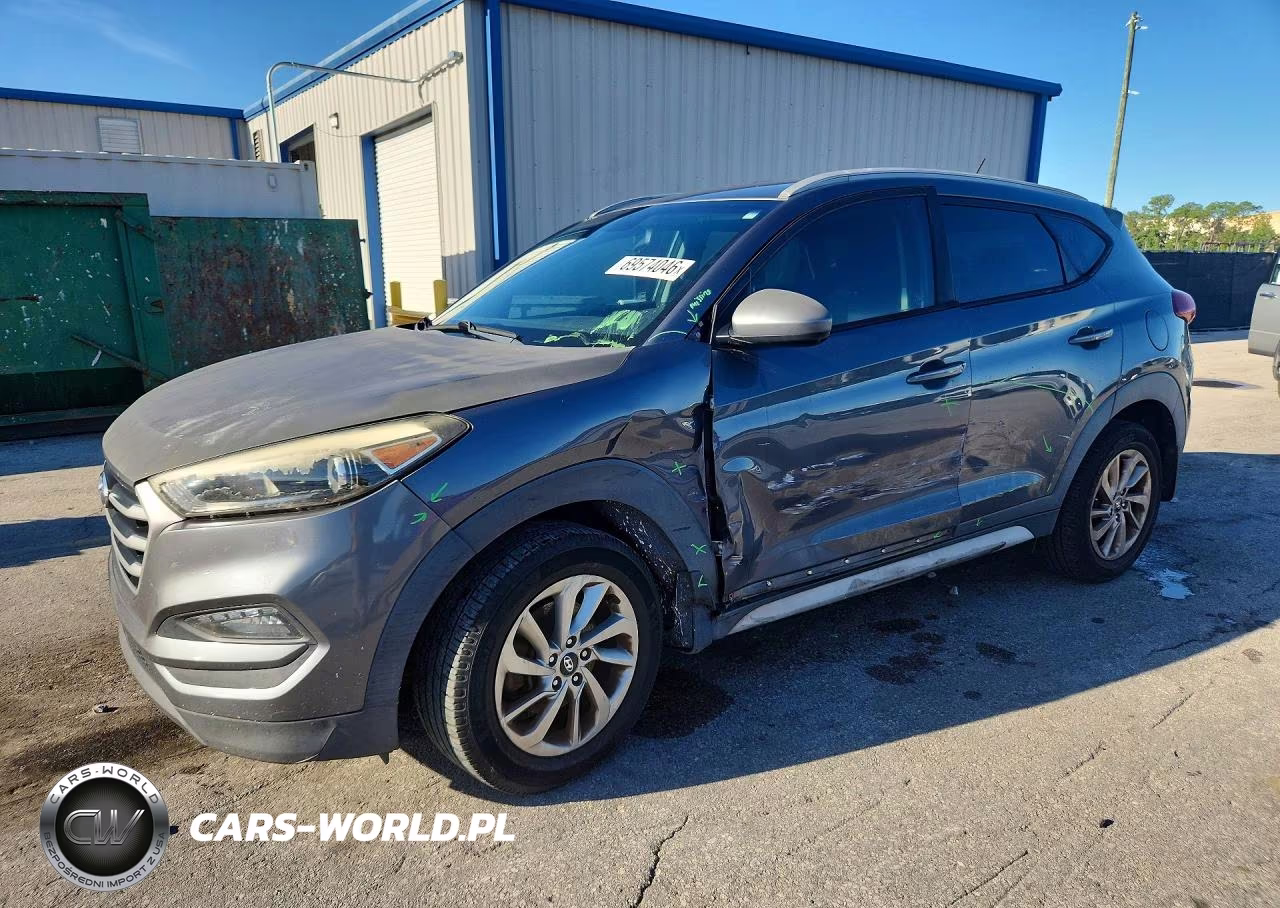 2017 Hyundai Tucson Se VIN:KM8J33A45HU452668 - 1