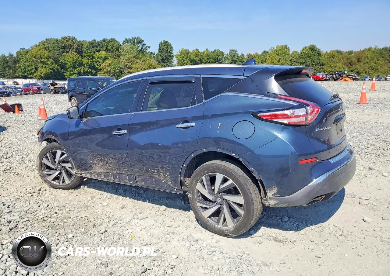 2017 Nissan Murano Platinum VIN:5N1AZ2MH7HN184661 - 2