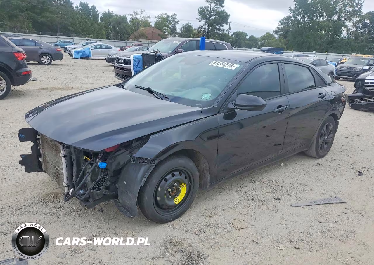 2021 Hyundai Elantra Blue