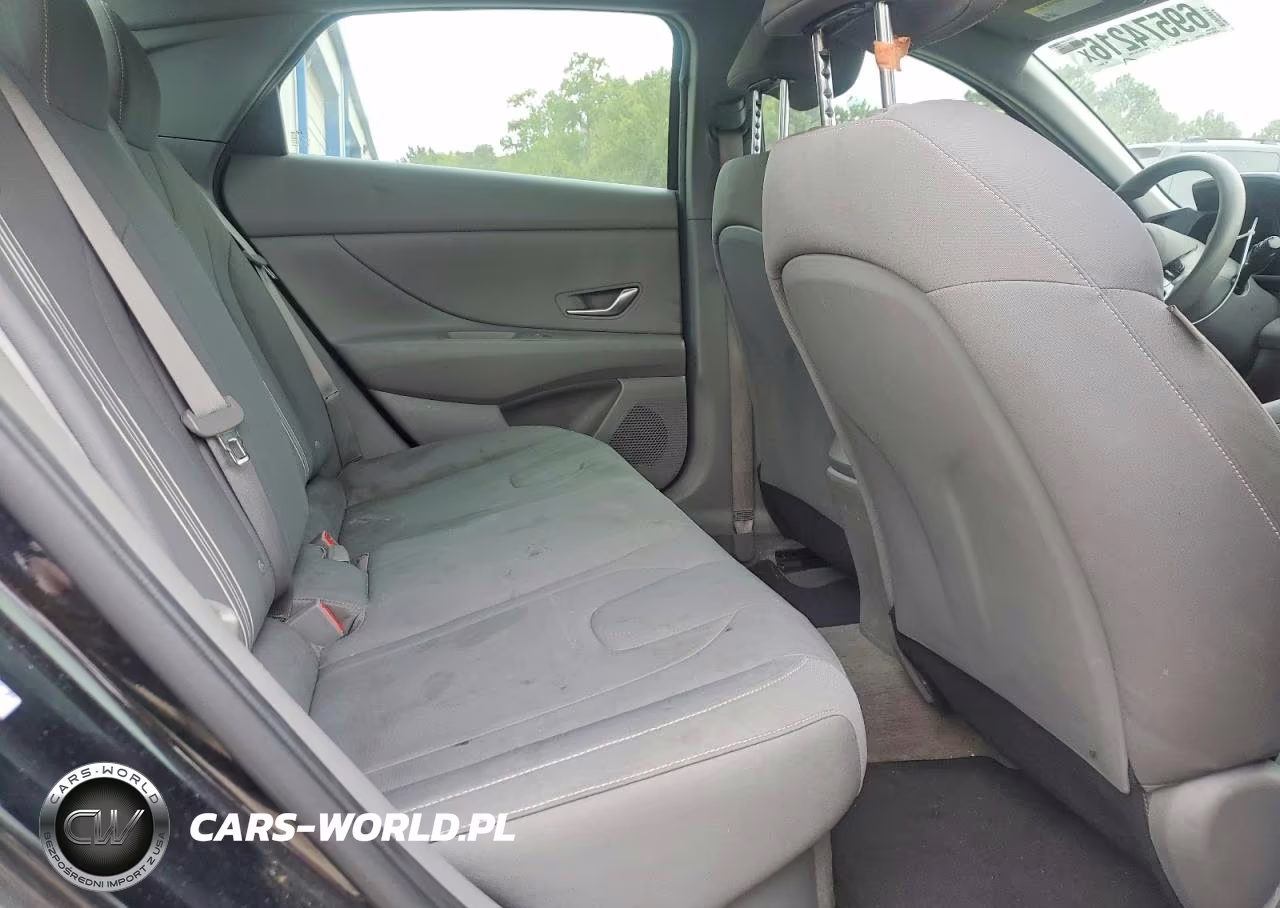 2021 Hyundai Elantra Blue VIN:KMHLM4AJ2MU004173 - 10