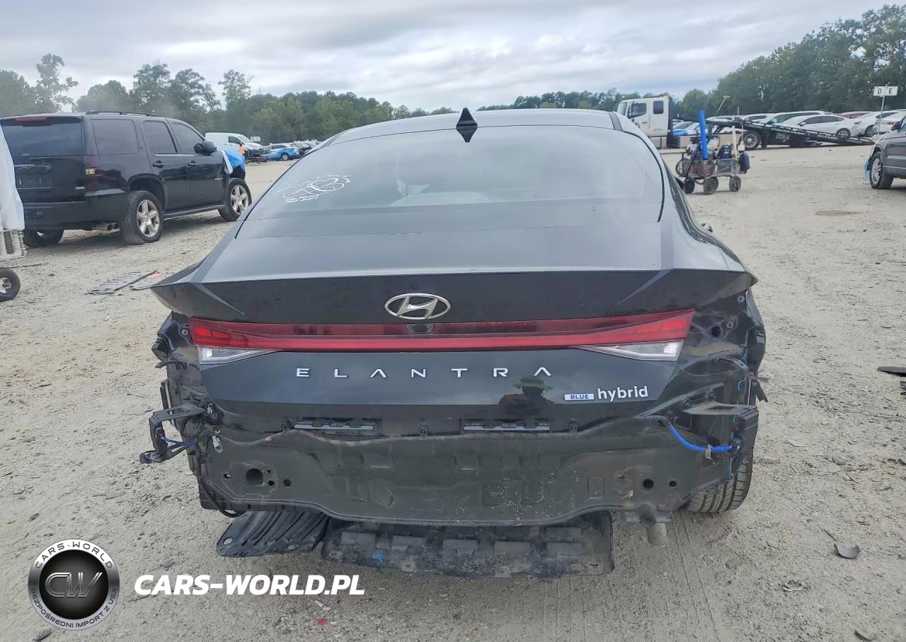 2021 Hyundai Elantra Blue VIN:KMHLM4AJ2MU004173 - 6