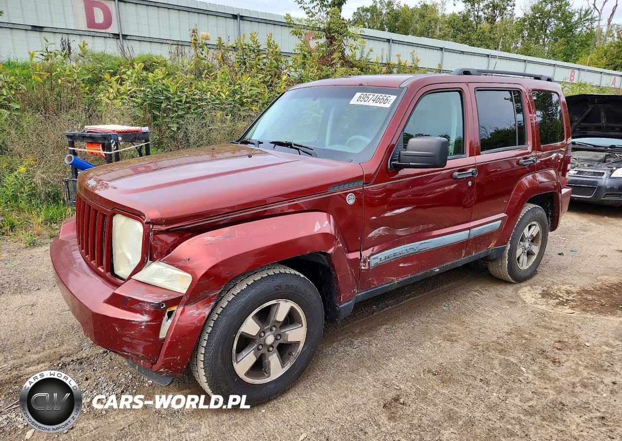 2008 Jeep Liberty Sport VIN:1J8GN28K58W225694 - 1