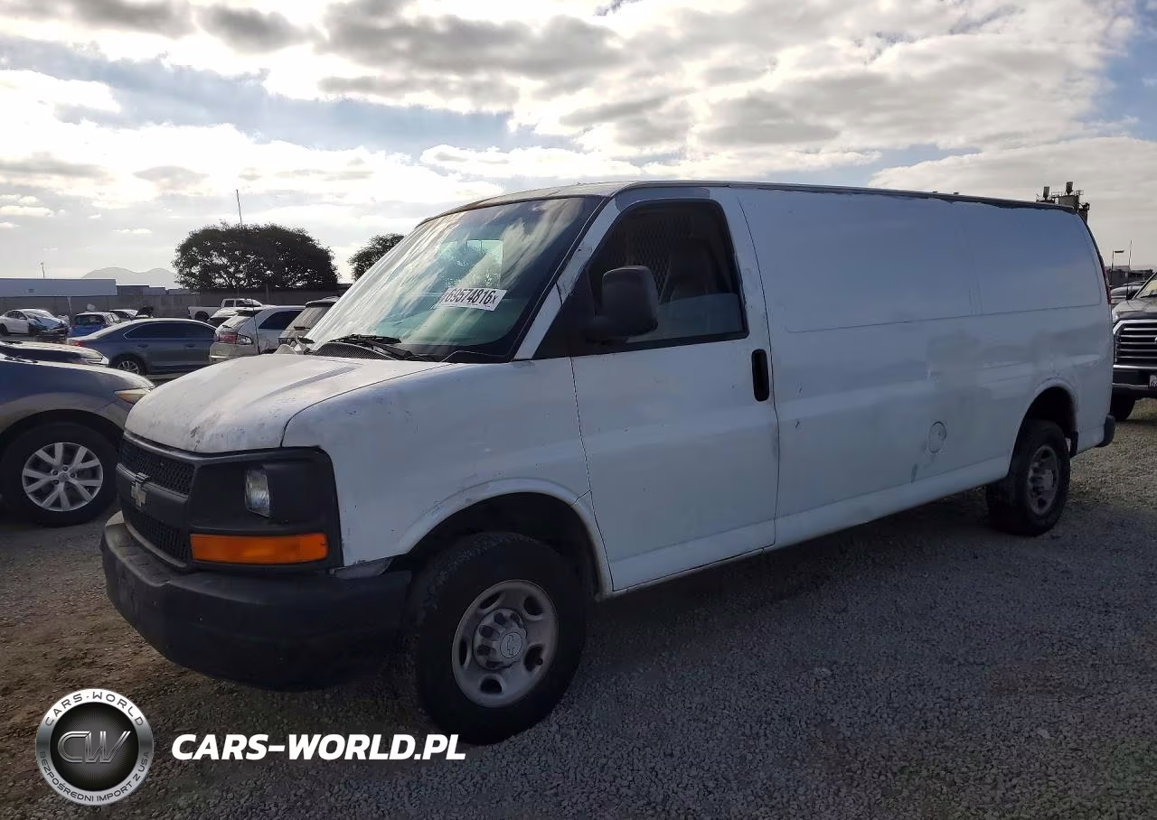 2008 Chevrolet Express G2500 Delivery Van VIN:1GCGG29C181204590 - 1
