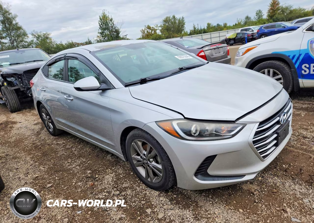 2017 Hyundai Elantra Se VIN:5NPD84LF9HH091057 - 4