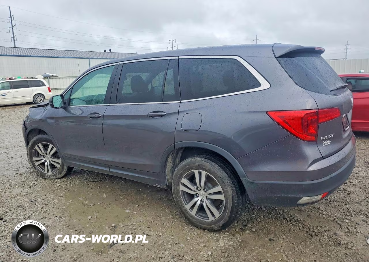 2017 Honda Pilot Exl VIN:5FNYF6H58HB021695 - 2