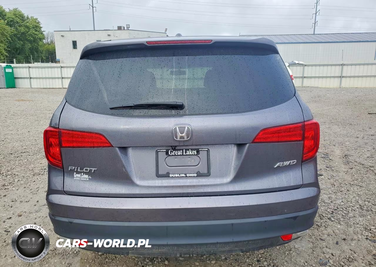 2017 Honda Pilot Exl VIN:5FNYF6H58HB021695 - 6