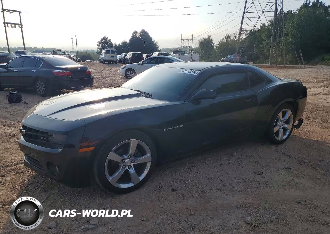 2012 Chevrolet Camaro Lt VIN:2G1FG1E31C9201486 - 1