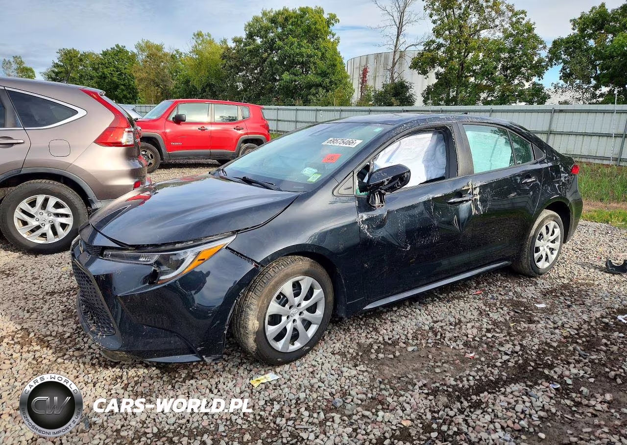 2021 Toyota Corolla Le VIN:5YFEPMAE7MP183296 - 1