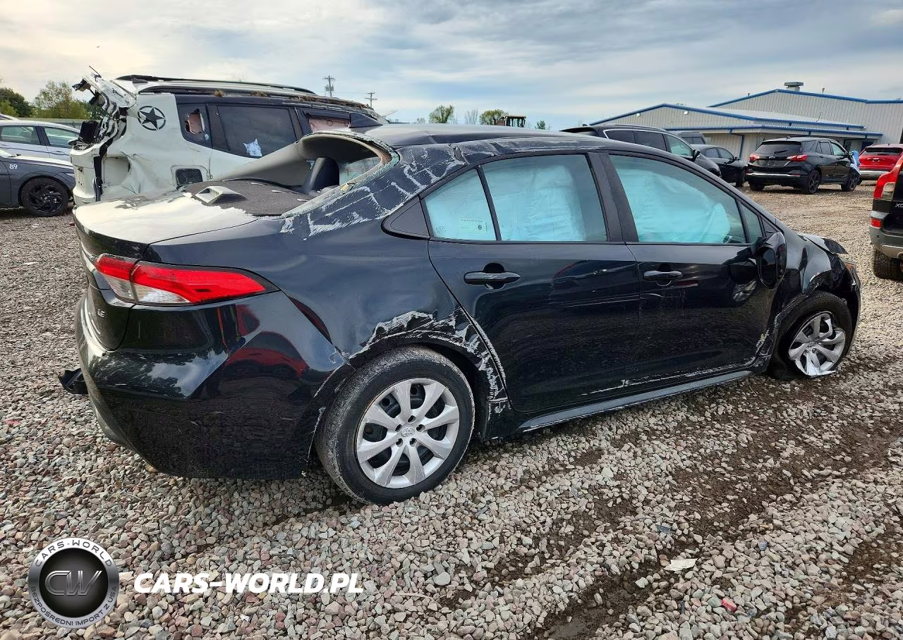 2021 Toyota Corolla Le VIN:5YFEPMAE7MP183296 - 3