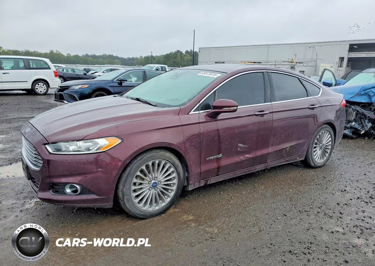 2013 Ford Fusion Titanium Hev VIN:3FA6P0RU0DR295592 - 1