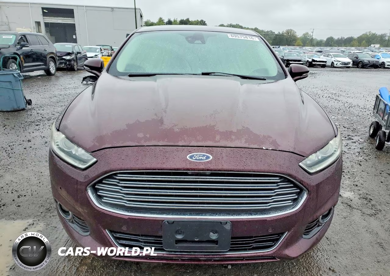 2013 Ford Fusion Titanium Hev VIN:3FA6P0RU0DR295592 - 5