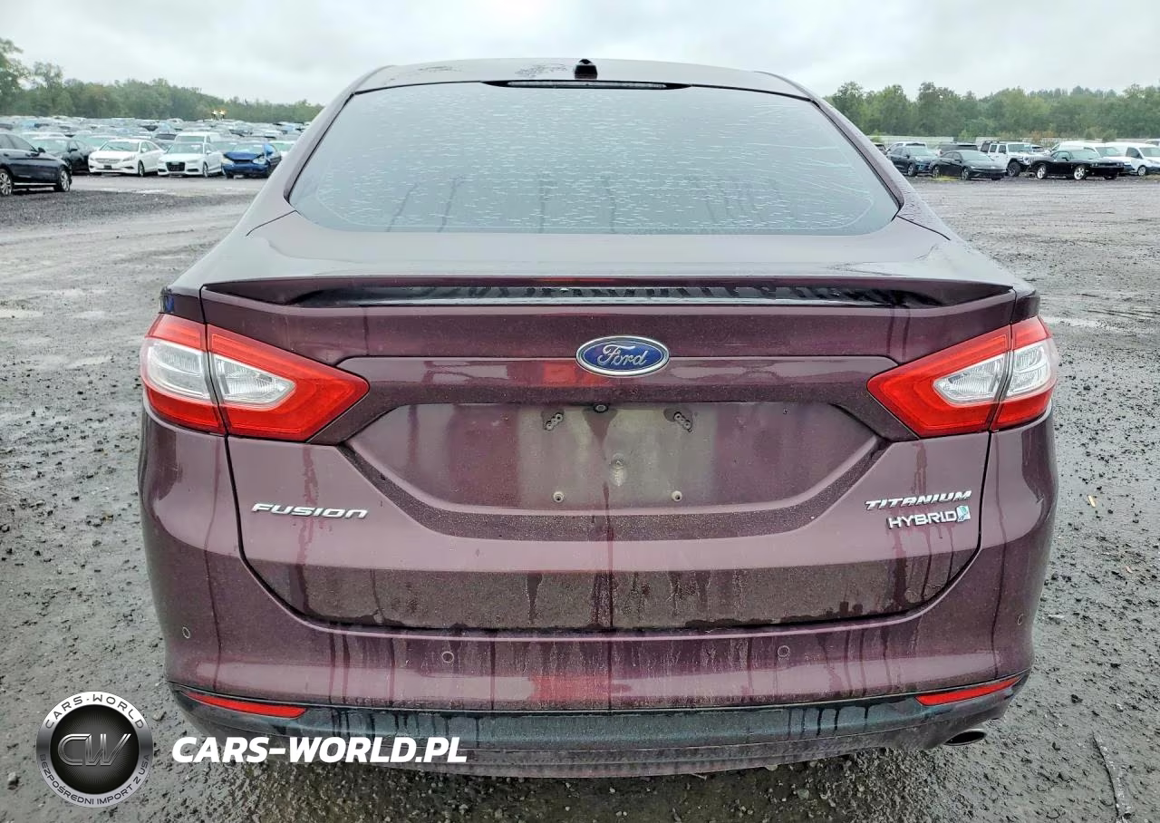 2013 Ford Fusion Titanium Hev VIN:3FA6P0RU0DR295592 - 6