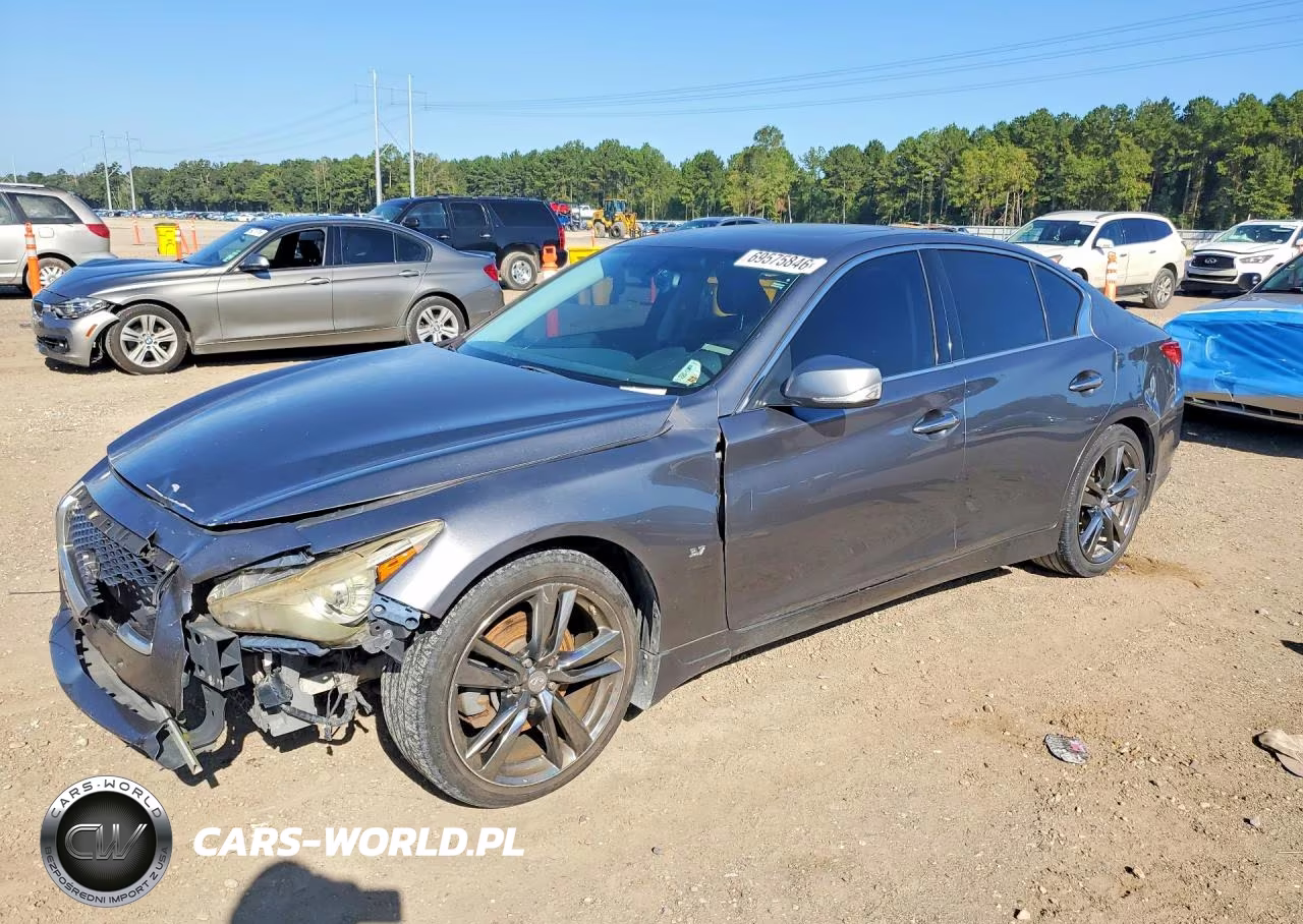 2015 Infiniti Q50 Premium VIN:JN1BV7AP1FM330555 - 1