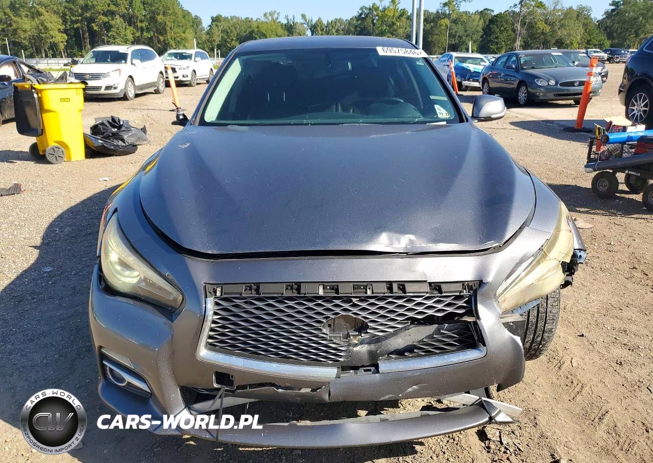 2015 Infiniti Q50 Premium VIN:JN1BV7AP1FM330555 - 5