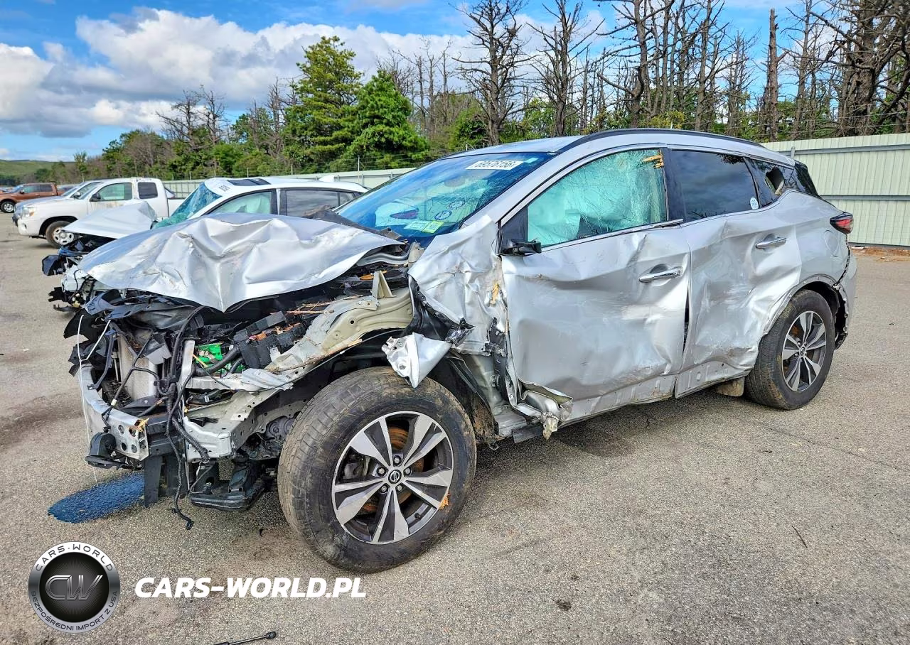 2020 Nissan Murano Sv VIN:5N1AZ2BS4LN161653 - 1