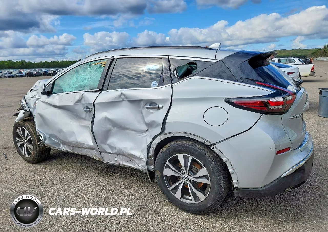 2020 Nissan Murano Sv VIN:5N1AZ2BS4LN161653 - 2