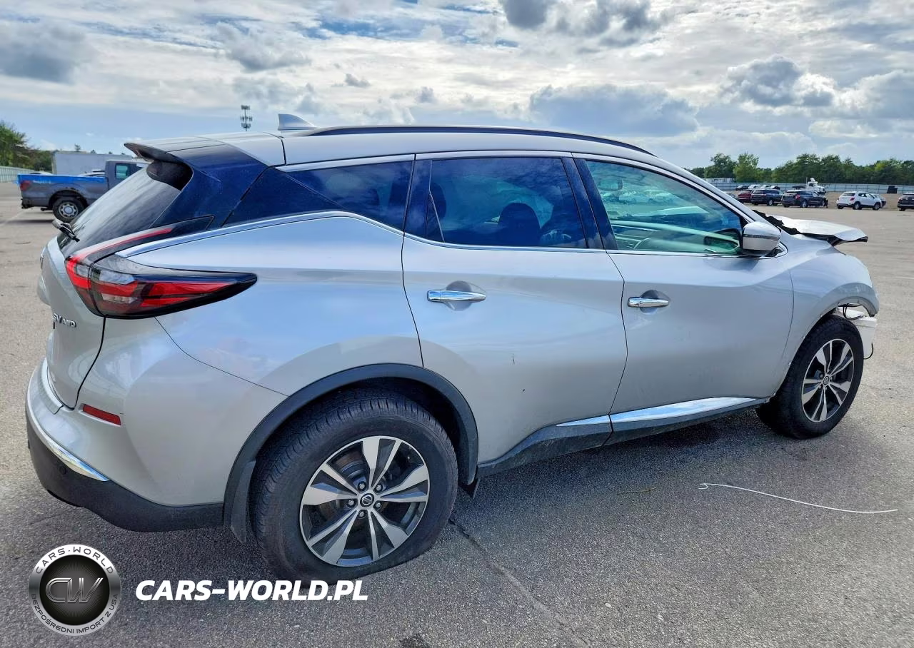 2020 Nissan Murano Sv VIN:5N1AZ2BS4LN161653 - 3