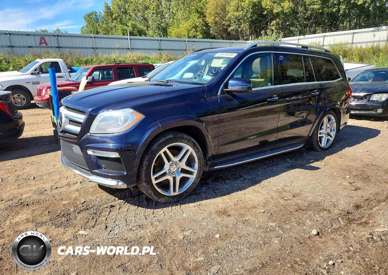 2014 Mercedes-Benz Gl 550 4Matic VIN:4JGDF7DE8EA297532 - 1