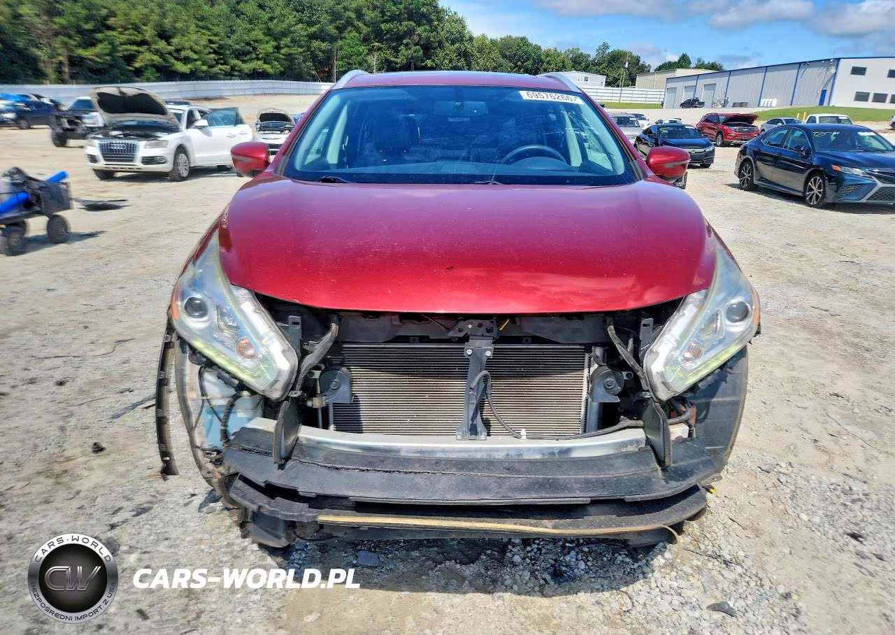 2016 Nissan Murano Sl VIN:5N1AZ2MH5GN170661 - 5