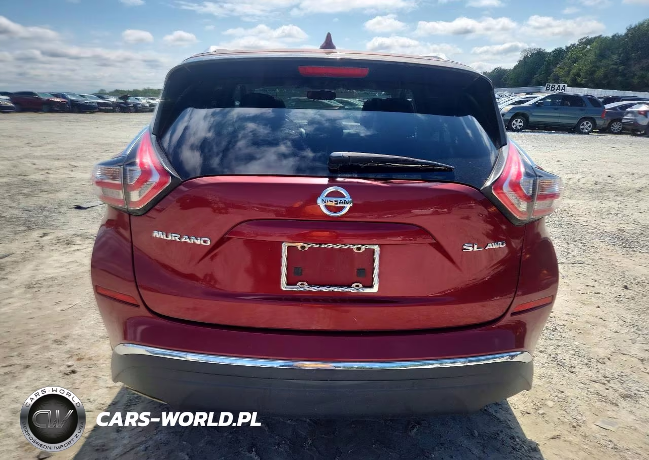 2016 Nissan Murano Sl VIN:5N1AZ2MH5GN170661 - 6