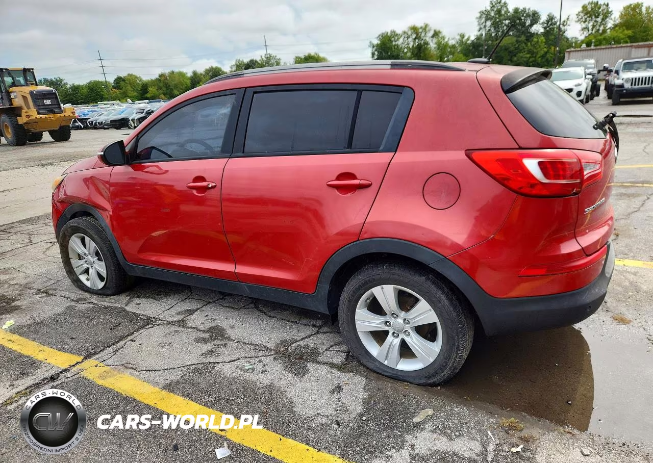 2012 Kia Sportage Lx VIN:KNDPB3A27C7267500 - 2