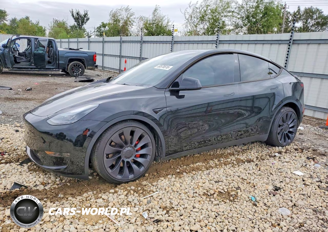 2024 Tesla Model Y VIN:7SAYGDEFXRA275473 - 1