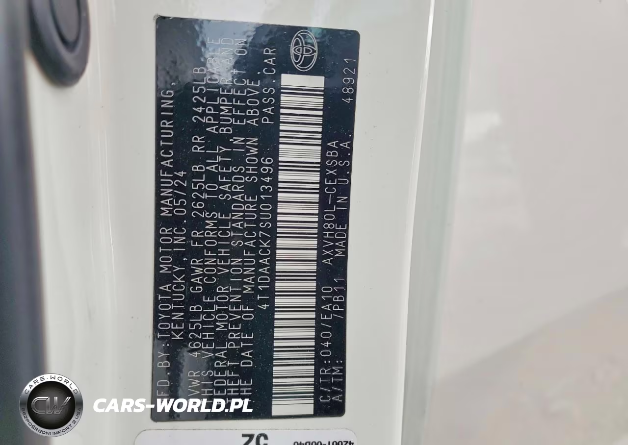 2025 Toyota Camry Se VIN:4T1DAACK7SU013496 - 12